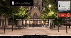 Desktop Screenshot of hotel-cathedrale-reims.fr